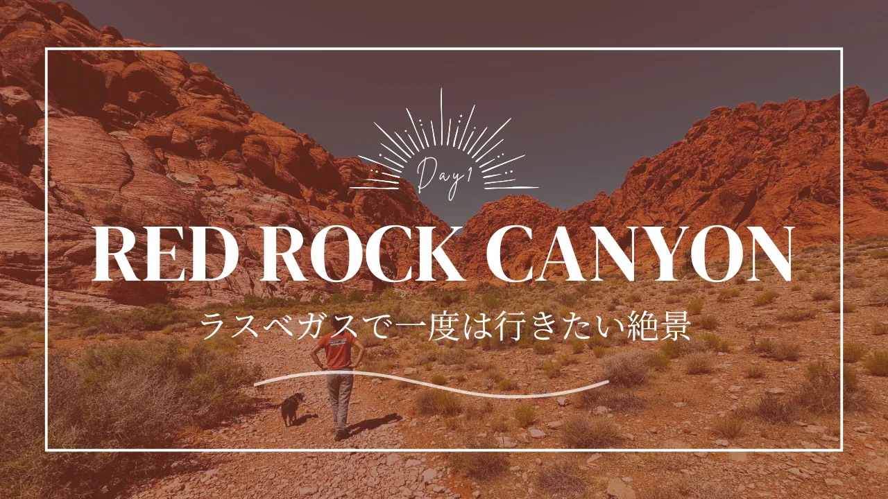 ラスベガスから30分！レッドロックキャニオンで大自然を満喫